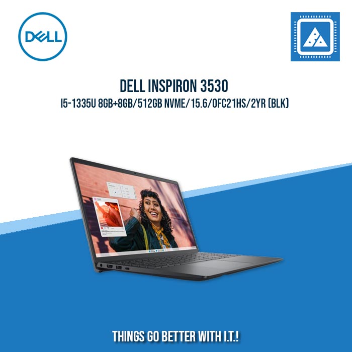 DELL INSPIRON 3530 I5-1335U 8GB+8GB/512GB NVME | BEST FOR STUDENTS AND FREELANCERS LAPTOP DELL INSPIRON 3530 I5-1335U 8GB+8GB/512GB NVME | BEST FOR STUDENTS AND FREELANCERS LAPTOP